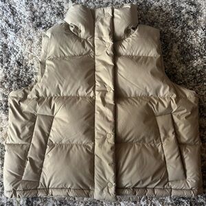 Lululemon Athletica Beige Puffer Vest 8